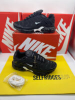 Nike Air Max Plus Mini Swoosh Black White Trainers For Men's