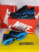 Nike Air Max Plus Black University Blue (GS) Trainers For Men's - Image 2