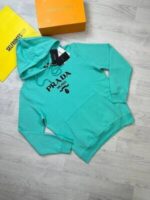 Prada Milano Regular Fit Pullover Hoodies - Image 4