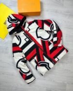 Moncler Zip Striped Hooded Windbreaker Jackets Men Women Replica Coat Pocket First Copy Adjustable Hoodie Rep Men's Women's Cheap Long Sleeve Waterproof Bodywarmer Fake Rep Red Black Sale UK - Image 2