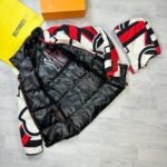 Moncler Zip Striped Hooded Windbreaker Jackets Men Women Replica Coat Pocket First Copy Adjustable Hoodie Rep Men's Women's Cheap Long Sleeve Waterproof Bodywarmer Fake Rep Red Black Sale UK - Image 6