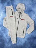 Prada Milano Hooded Logo Printed Tracksuit - Image 4