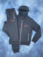 Prada Milano Hooded Logo Printed Tracksuit - Image 3