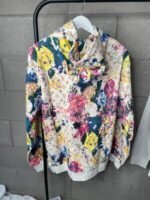 Louis Vuitton Men's Women's Floral Monogram Hoodie - Image 3