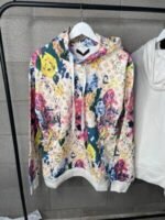 Louis Vuitton Men's Women's Floral Monogram Hoodie - Image 2