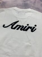 Amiri Men's Women's Jumper Top Sweatshirt in Black White Sale UK - Image 4