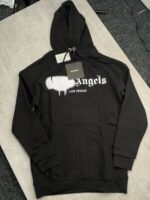 Palm Angels Sprayed Logo Hoodie - Image 2