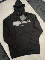 Palm Angels Sprayed Logo Hoodie - Image 3