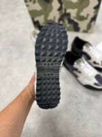Valentino Mesh Fabric White Camouflage Rockrunners Sneaker - Image 5