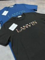 Lanvin Paris T-Shirts in Black & Blue color - Image 6