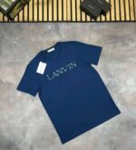 Lanvin Paris T-Shirts in Black & Blue color - Image 4