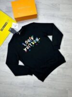 Louis Vuitton Men's Women's LV Logo Long Sleeve Jumpers - Image 2