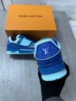 Louis Vuitton Men's LV Monogram Virgil Abloh Trainer - Image 3