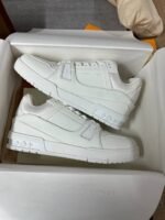 LV Mens Trainers in White Color