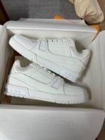 LV Mens Trainers in White Color - Image 2