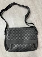 LV District Messenger Bag in Black Color