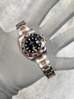 Rolex GMT Master II Watch Men's in Black Dial