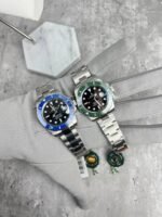 Rolex Submariner Watch in Silver Chain Strap