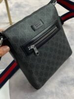 Gucci GG Men Small Messenger Bag With Long Belt - Image 3
