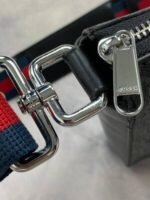 Gucci GG Men Small Messenger Bag With Long Belt - Image 5