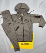 Nike Kids Tracksuit with Hoodie in 4 Colors - Image 4