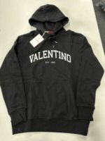 Valentino EST. 1960 Hoodies In Black & Green Colors UK - Image 2