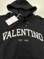 Valentino EST. 1960 Hoodies In Black & Green Colors UK - Image 4