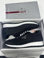 Prada Milano Prax 01 Re-Nylon Logo Sneakers - Image 3