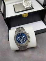 Audemars Piguet Royal Oak Selfwinding Chronograph Watch with Silver Strap