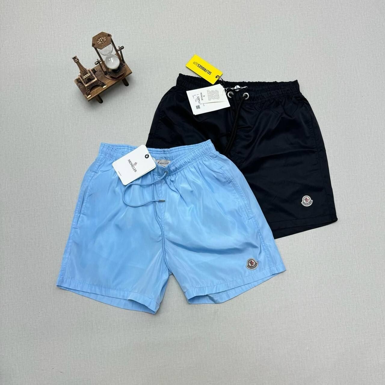 4116983853.jpg Moncler Swim Shorts Men Replica Luxury Designer Logo Printed Swimming Short First Copy Men's Reps Waterproof Rep Boys Cheap Swimwear Fake Black Blue Sale UK - Image 1