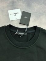 Balmain Paris Jumpers ECO- RESPONSIBLE Cotton With Metallic Logo Print In Black Color - Image 5