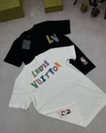 LV x NBA T-shirts in 2 Colors - Image 5