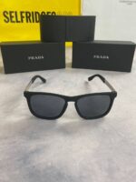 Prada Milano Linea Rossa SPS05Y Square Plastic Frame Sunglasses