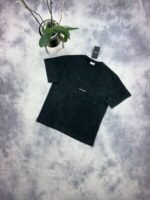 Saint Laurent Rive Gauche T-Shirt In Black Grey And White Colors In All Sizes (Number: 464572YB2DQ1000) - Image 3