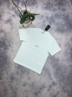 Saint Laurent Rive Gauche T-Shirt In Black Grey And White Colors In All Sizes (Number: 464572YB2DQ1000) - Image 4