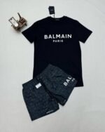 Balmain Paris Shorts Printed T-Shirt Sets In Different Colors - Image 5