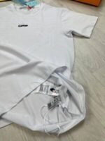 Off-White Men Women Replica T-shirt Cabin Baggage Tshirt Luxury Streetwear Slim Tshirts Men's Women's Off White Black T-shirts Fake Tape T Shirt Cheap Mechanical Arrow X Tee Shirts First Copy Sale UK - Image 5