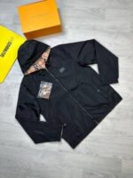 Burberry London Stretton Reversible Mens Mans Light Weight Hooded Reps Replica Men's Cheap Fake Summer.Jacket Hoodie Check Windbreaker Nova Men Summer Hoody Lightweight Jacket For Sale UK - Image 3