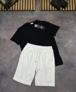 Dior CD Icon Printed Regular-Fit T-Shirt With Swim Short In Different Sets Designs Colors - Image 5