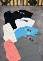 Dior CD Icon Printed Regular-Fit T-Shirt With Swim Short In Different Sets Designs Colors