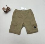 C.P. Company Light Fleece Stretch Sateen Cargo Swim Out Wear Shorts Pajamas In 4 Colors - Image 5