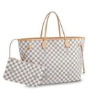 Louis Vuitton Women's MM Damier Neverfull Canvas Bag - Image 3