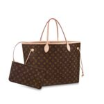 Louis Vuitton Women's MM Damier Neverfull Canvas Bag