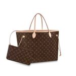 Louis Vuitton Women's MM Damier Neverfull Canvas Bag - Image 4