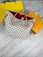 Louis Vuitton Women's MM Damier Neverfull Canvas Bag - Image 6