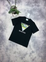 Casablanca Tennis Club Icon T-Shirt In Black And White Colors - Image 3