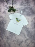 Casablanca Tennis Club Icon T-Shirt In Black And White Colors - Image 4