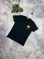 Palm Angels Burning Palm Round Neck T-shirts