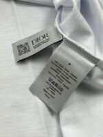 Dior Logo T-Shirt In Black And White Colors In All Sizes - Image 6
