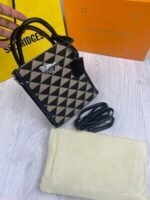 Prada Milano Symbole Embroidered Mini Tote Bag - Image 5